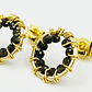 Aretes Botón Obsidiana - thumbnail 5