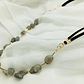 Collar Trenza De Piedras Labradorita - Miniatura 3