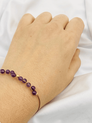 Pulsera piedras Amatista