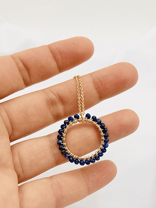 Collar Dalia Lapislázuli