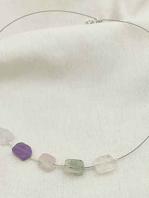 Collar mix de cuarzos naturales