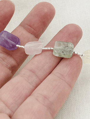 Collar mix de cuarzos naturales