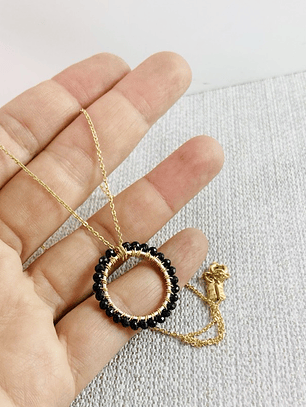 Collar Dalia Con Piedra Espinela