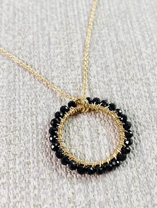 Collar Dalia Con Piedra Espinela