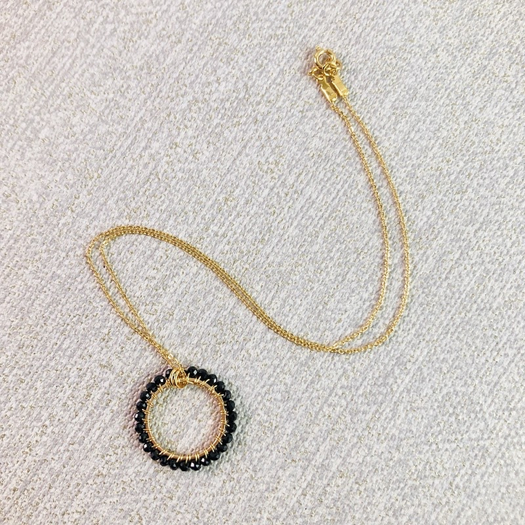 Collar Dalia Con Piedra Espinela 4