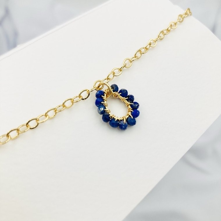 Pulsera Gota Lapislázuli 1