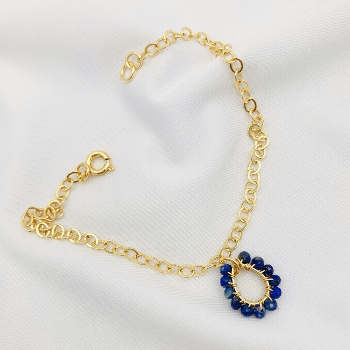 Pulsera Gota Lapislázuli 2