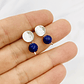 Aretes de Plata y Lapislázuli  - Miniatura 2