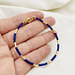 Pulsera Lapislázuli tubitos miniatura - Miniatura 1