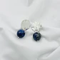 Aretes de plata y piedra Azurita - thumbnail 3