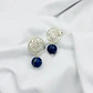 Aretes de plata con piedra Lapislaázuli  - Miniatura 2