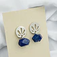 Aretes de plata con piedra Lapislazuli - Miniatura 1