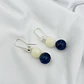 Aretes de plata con piedras naturales - Miniatura 2