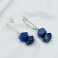 Aretes de plata con piedra Lapislazuli - thumbnail 3