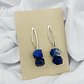 Aretes de plata con piedra Lapislazuli - thumbnail 5