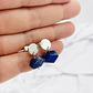 Aretes de plata y piedra Lapislázuli - Miniatura 2