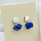 Aretes de plata y piedra Lapislázuli - Miniatura 3