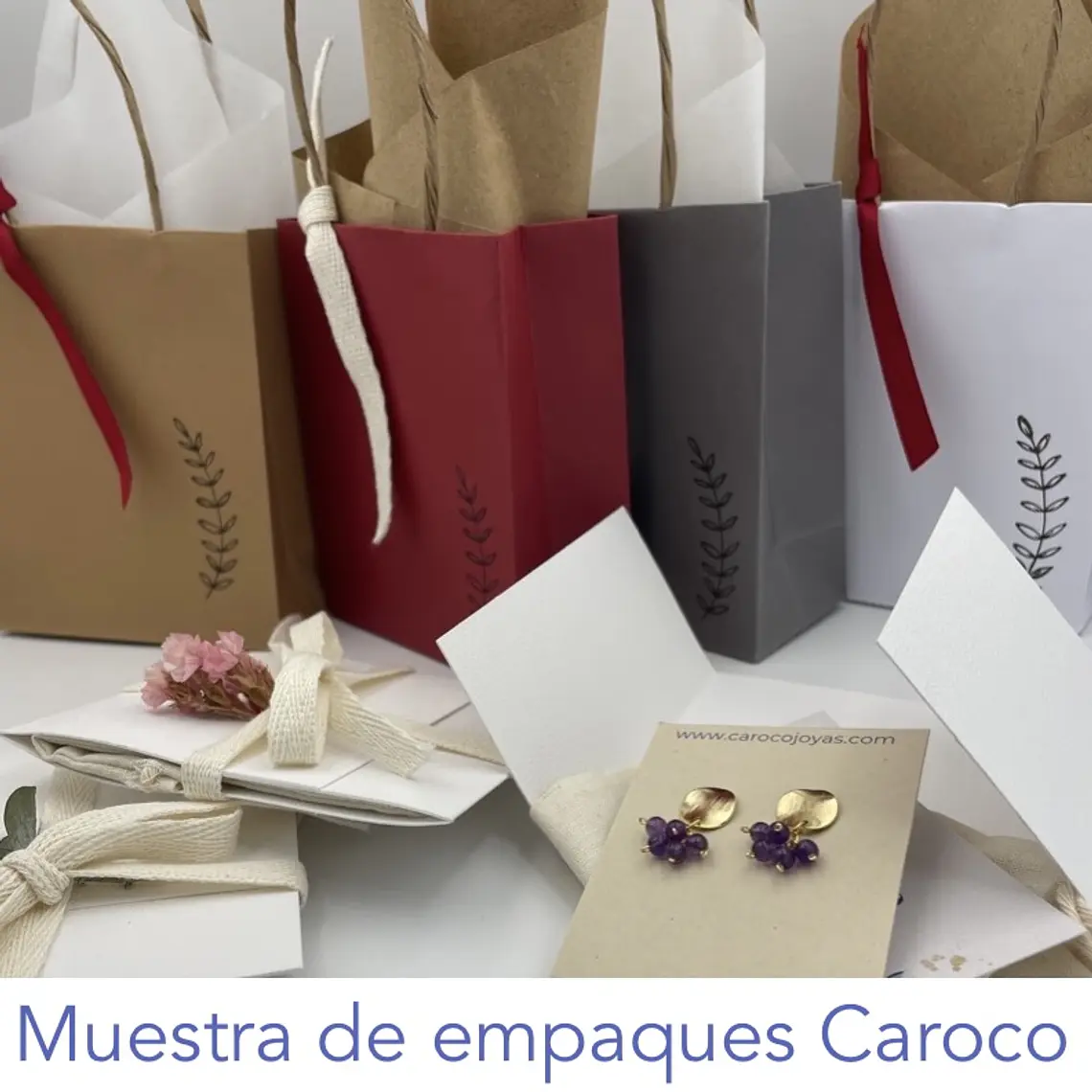 Aretes largos con hojas de plata y Lapislázuli 6
