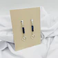 Aretes Corazon de plata y piedras naturales - thumbnail 2