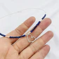 Collar Lapislázuli miniatura y Corazón de plata - thumbnail 2