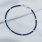 Pulsera De Plata Y Piedras Lapislázuli Miniatura - Miniatura 1