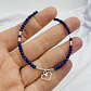 Pulsera Corazon de plata y Lapislázuli - thumbnail 2
