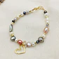 Pulsera Corazón con perlas - thumbnail 2