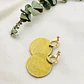 Aretes ¨découpage¨ Con Resina - Miniatura 3