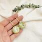 Aretes ¨découpage¨ Con Resina - thumbnail 1