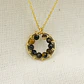 Collar ¨Pompón¨ de Ojo de tigre - Miniatura 3