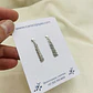 Aretes cascadas de plata - Miniatura 3