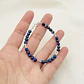 Pulsera De Plata Y Piedras Lapislázuli - Miniatura 2