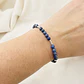 Pulsera De Plata Y Piedras Lapislázuli - Miniatura 3