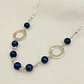 Collar cadena de plata y Lapislazuli - thumbnail 3