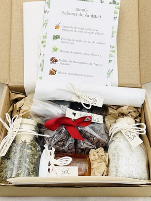 Cajita sabores de amistad