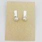 Aretes de plata con perla natural - Miniatura 2