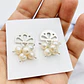 Aretes de plata con racimo de perlas - thumbnail 1