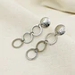 Aretes de acero ¨Eclipse¨ - thumbnail 2