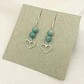 Aretes de plata  ¨Latido de agua¨ - Miniatura 1