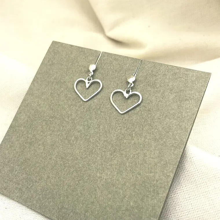 Aretes de plata ¨Brasa mini¨ 2