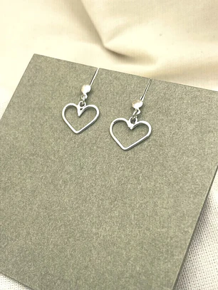 Aretes de plata ¨Brasa mini¨