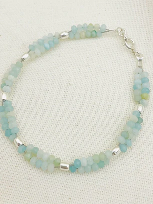 Pulsera ¨Cauce¨de piedras