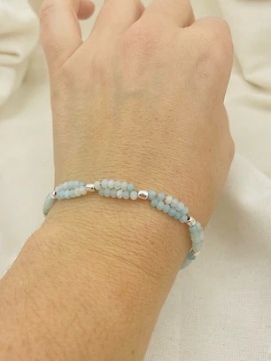 Pulsera ¨Cauce¨de piedras