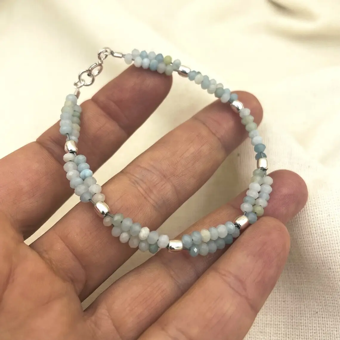 Pulsera ¨Cauce¨de piedras 3