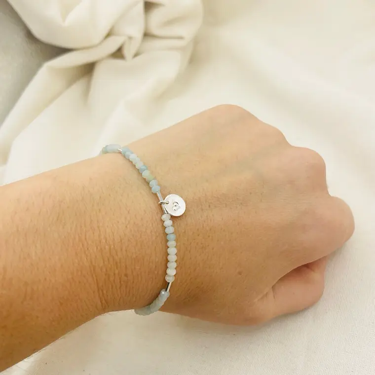 Pulsera ¨Sello¨ con piedras naturales 2