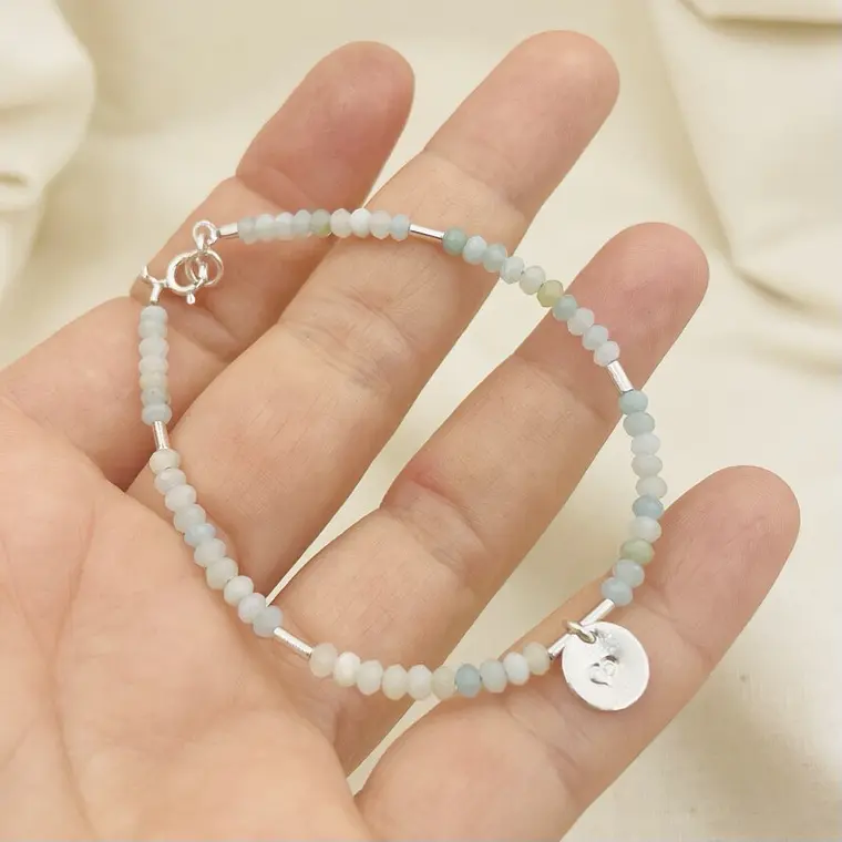 Pulsera ¨Sello¨ con piedras naturales 3