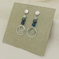 Aretes ¨Cascada¨ con piedras naturales - Miniatura 1