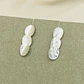 Aretes ¨Tres Cantos¨de plata - Miniatura 2