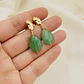 Aretes Figura Irregular con Aventurina - Miniatura 1