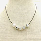 Collar de Cuarzo con Mostacillas Doradas - Miniatura 2